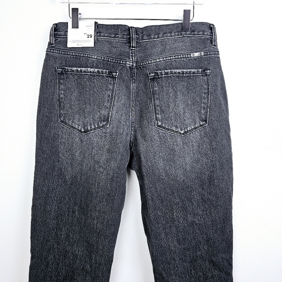 KanCan Estilo Washed Out Black Mom Jeans NWT - Picture 4 of 14